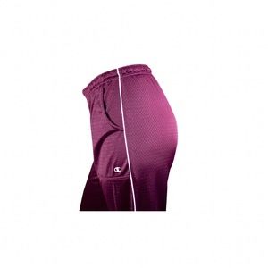 Vintage Y2K Silky Burgundy Champion Capris